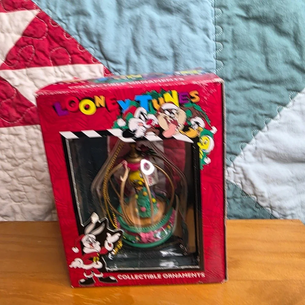 Looney Tunes Tweety Bird Birdcage Christmas Ornament Matrix 1996 Vintage